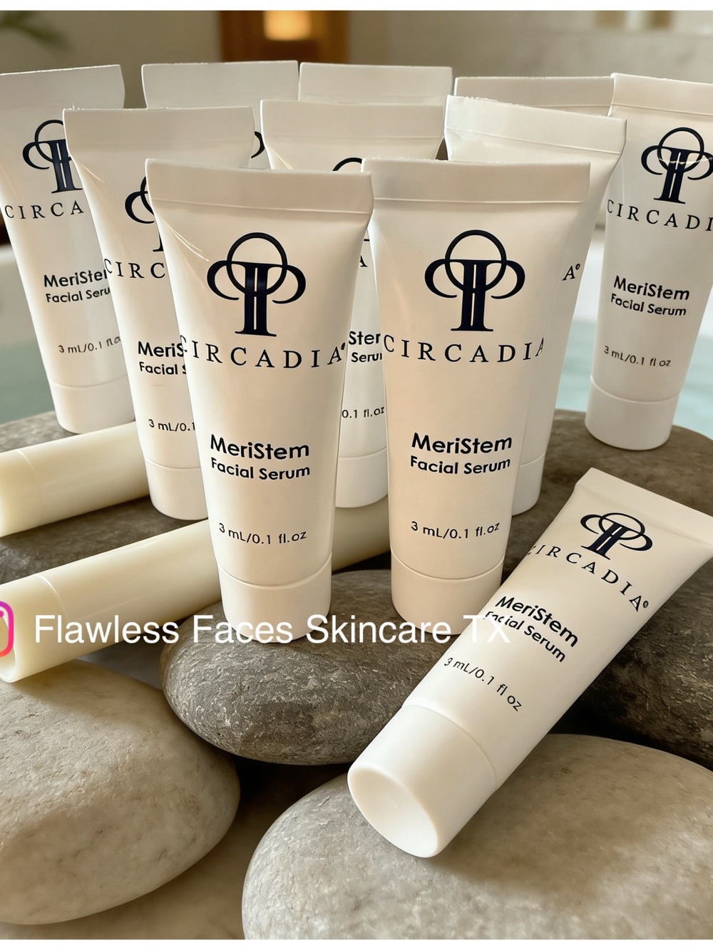 Circadia MeriStem Facial Serum – (10) sample size - exp 5/28 - sealed tips